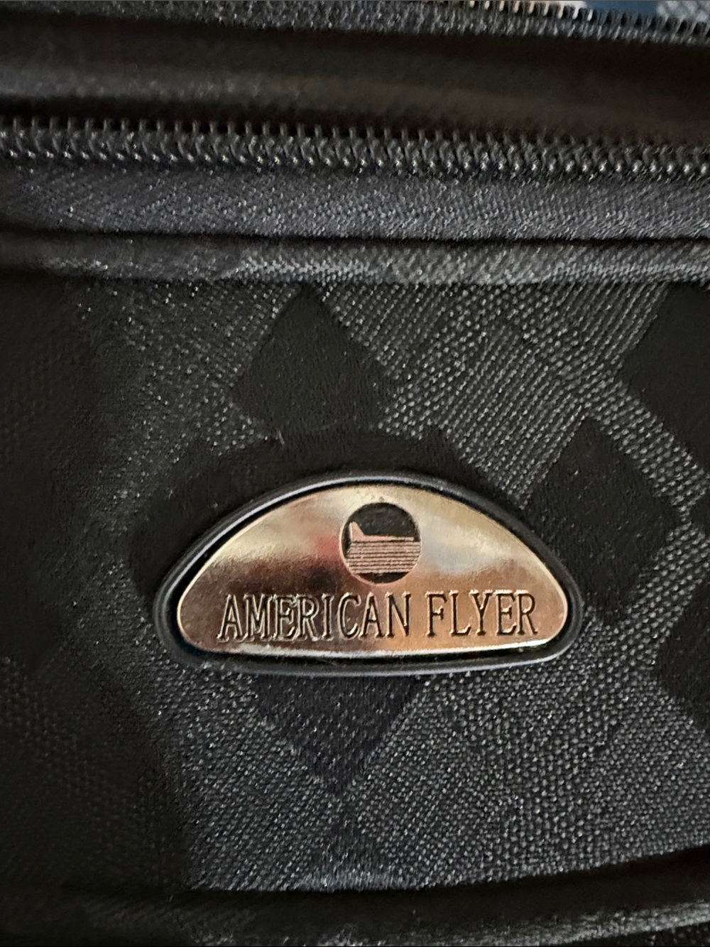 American Flyer Black Travel Duffle - Sleek Carry Bag